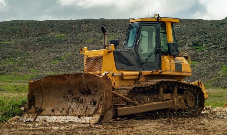 Alat Berat Buldozer Yang Gunakan Untuk Memindahkan Tanah