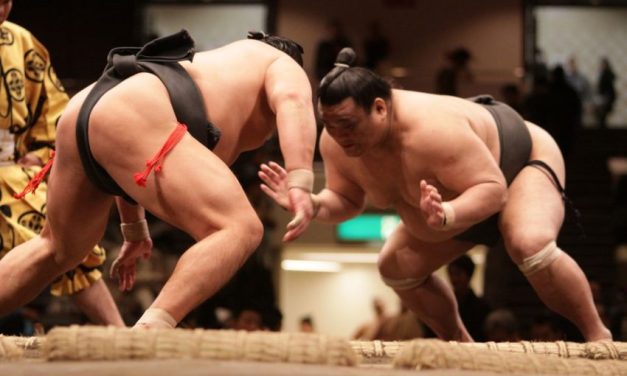 Para Atlet Dari Olahraga Tradisional Jepang Sumo