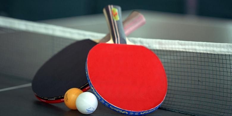 Olahraga Tenis Meja Atau Pingpong Dengan Net Kecil