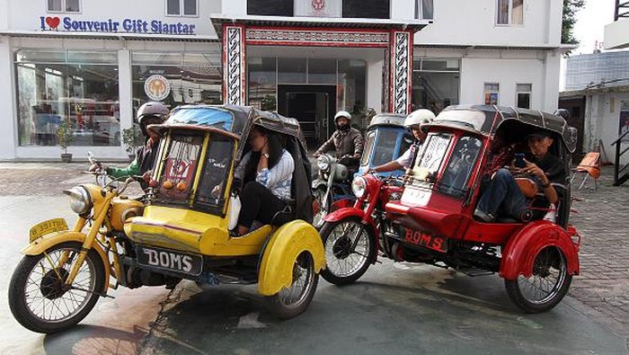 Transportasi Unik Becak Yang Banyak Di Sumatera Utara