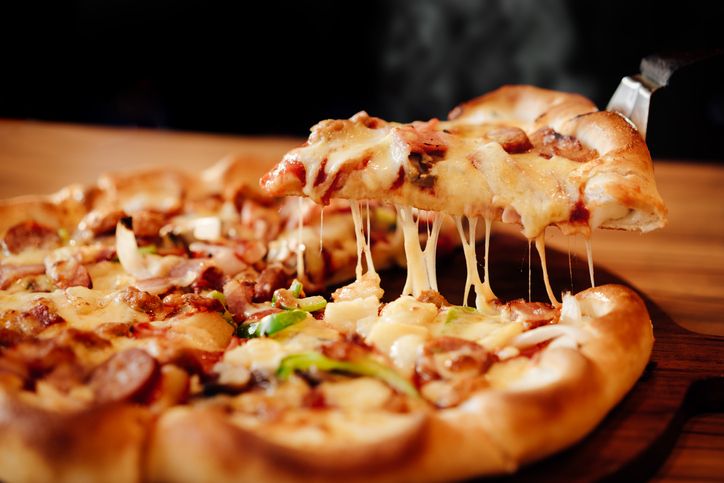 Makanan Populer Pizza Dari Italia Adonan Roti Pipih