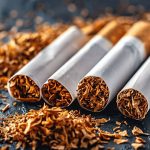 Gulungan Daun Tembakau Yang Menjadi Sebuah Rokok