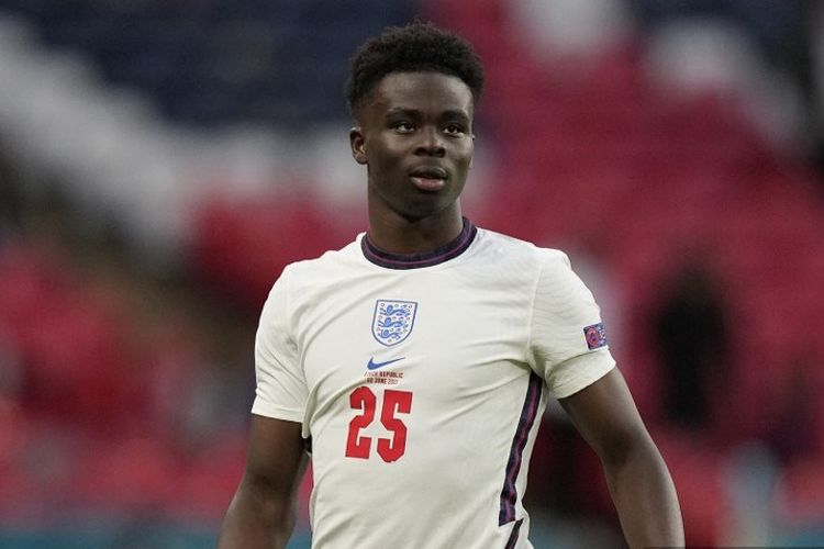 Pesepakbola Bukayo Saka Pemain Hebat Inggris