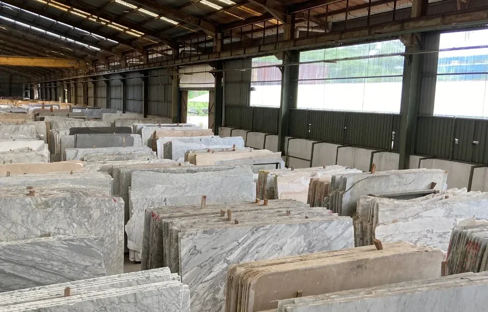 Bahan Bangunan Marmer Atau Sebuah Batuan Metamorf