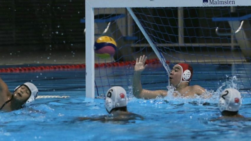 Olahraga Bertim Dalam Kolam Renang Polo Air