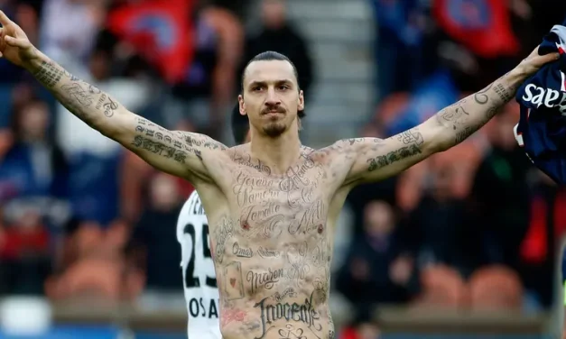 Pesepakbola Berfisik Besar Seorang Zlatan Ibrahimovic