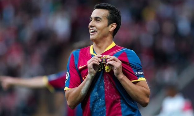 Pesepakbola Sayap Kiri Seorang Pemain Pedro Rodriguez