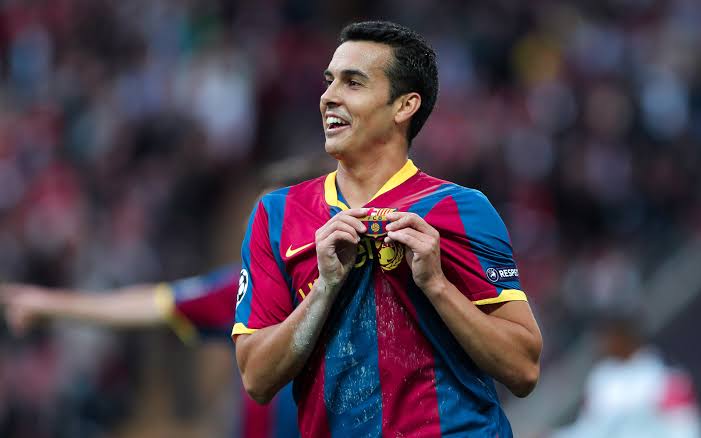 Pesepakbola Sayap Kiri Seorang Pemain Pedro Rodriguez