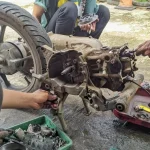 Suatu Komponen Utama Pada Bagian Mesin Motor