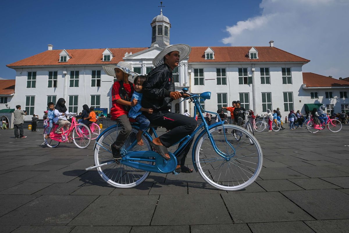 Kendaraan Jadul Sepeda Ontel Yang Menjadi Antik